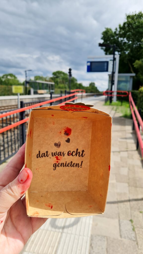 2022-07-05 Gea Kramer Groningen station Sauwerd