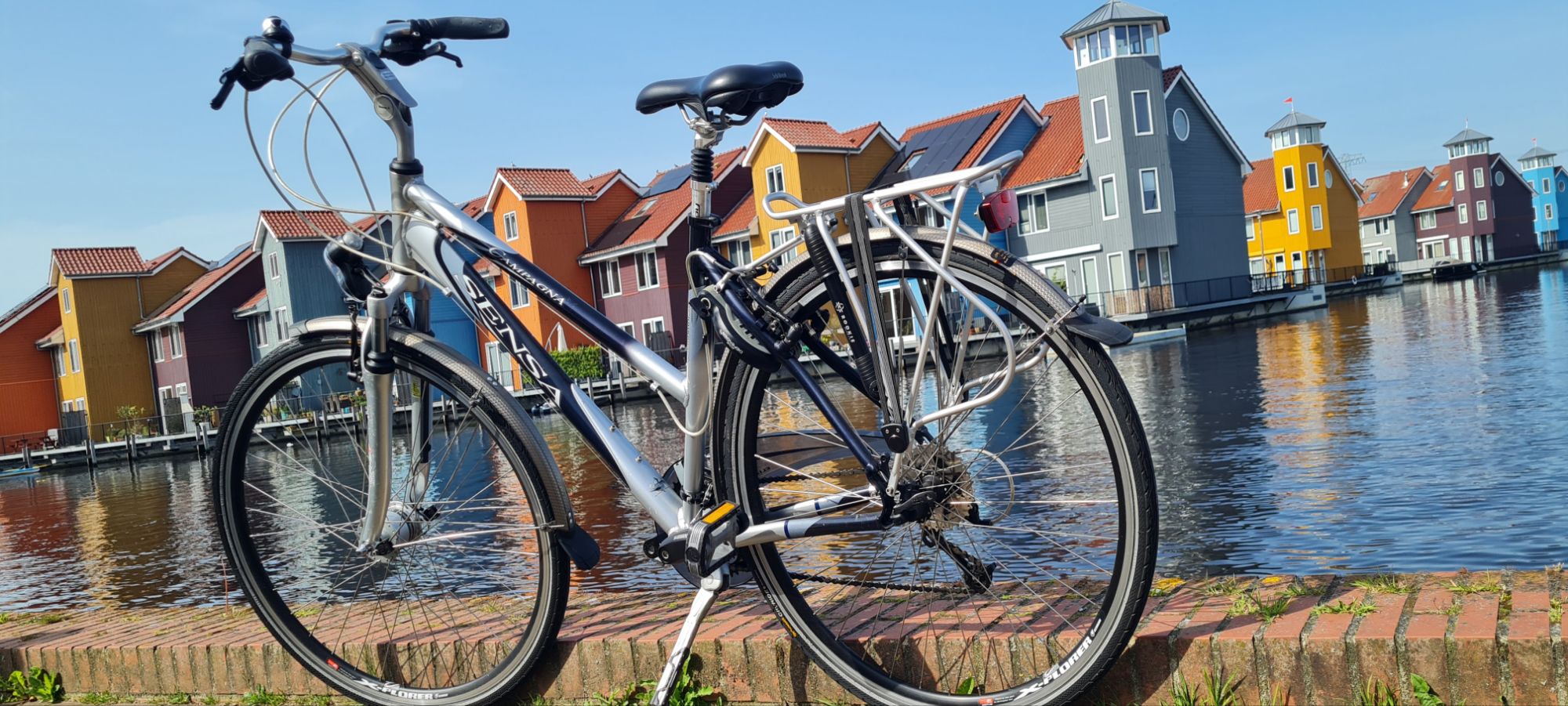 Zin in zomer 2024 in Groningen met fiets, trein, bus en wandelen