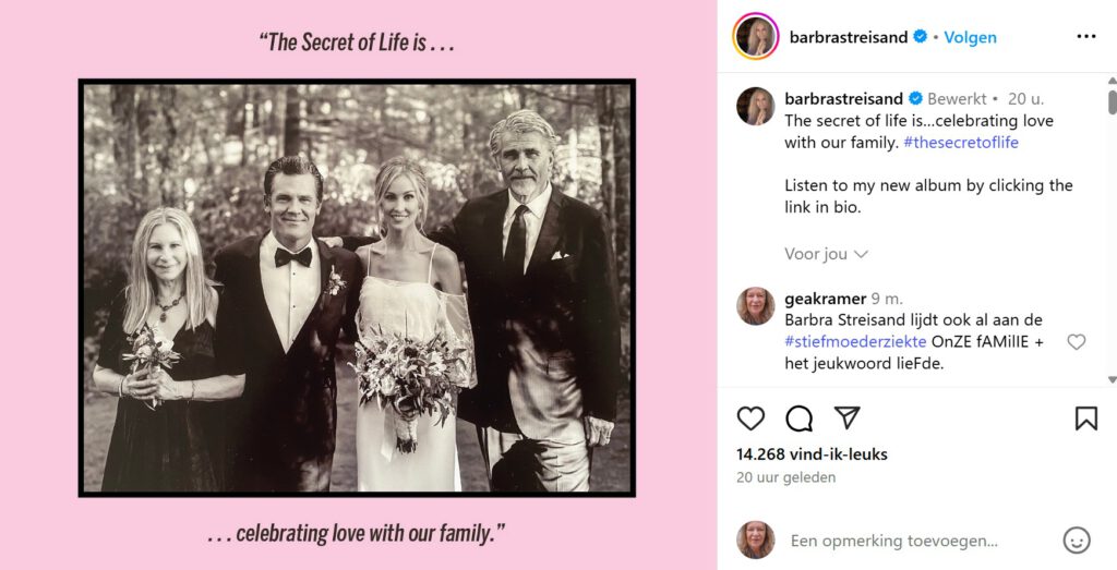 stiefmoederziekte OnZE fAMilIE + het jeukwoord lieFde.