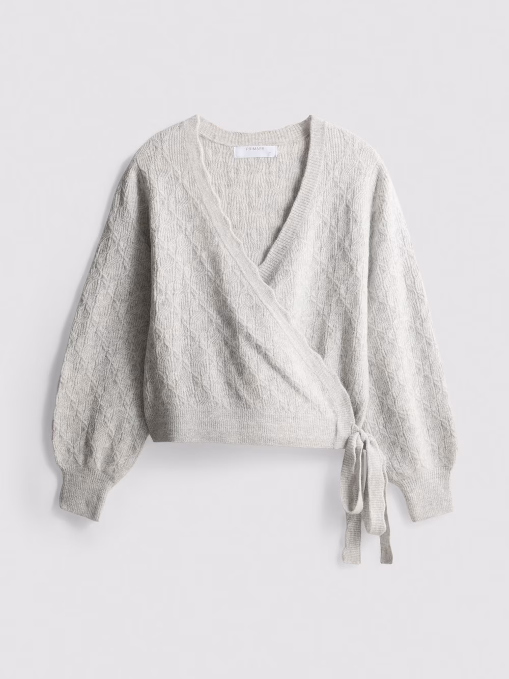 Gebreid wikkelvest van wolmix Primark Gea Kramer